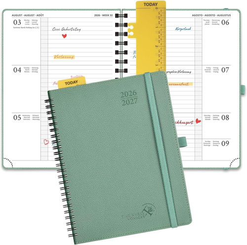 Kalender 2026 2027 horizontale - 2026,