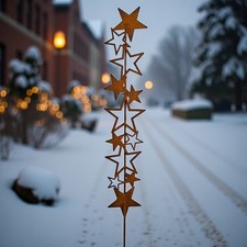 Edelrost Gartenstecker