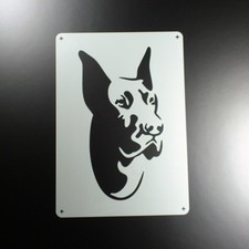 A4 Schablone Deutsche Dogge