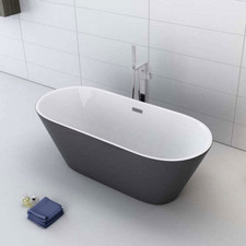 Luxus Premium Badewanne grau