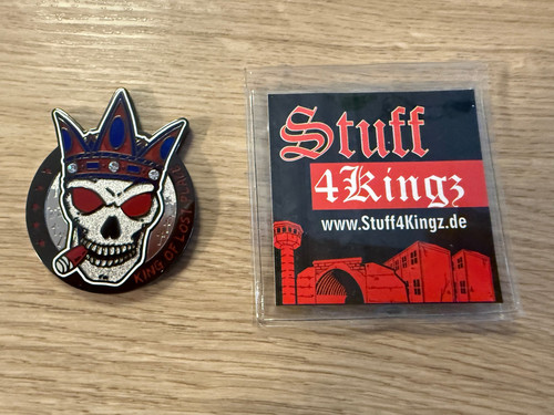 King lost place geocoin - king,