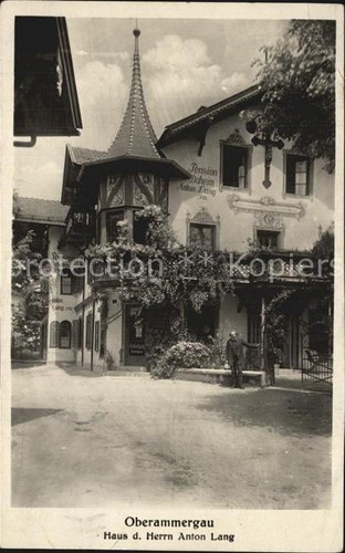 Oberammergau bayern haus - bayern,
