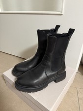 Leder Stiefeletten Gr. 38