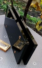 Für AKAI Seitenteile Glänzend schwarz AKAI GX 747 646 636 635 MDF GOLD hülsem