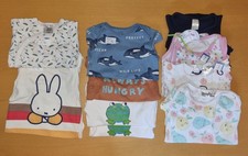 10 Bodys Bodies kurzarm/ Ohne Arm 74- 74/80 Mädchen / Neutral Bodypaket