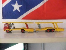 Siku 1:55 Mercedes Benz Atego Autotransporter LKW mit Tandem Anhänger_3419