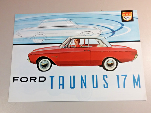 Prospekt brochure ford taunus - prospekt,