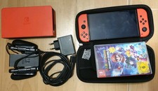 Nitendo Switch OLED MarioRed Edition 64gb sehr sauber wie neu mit 1 spiel bilder