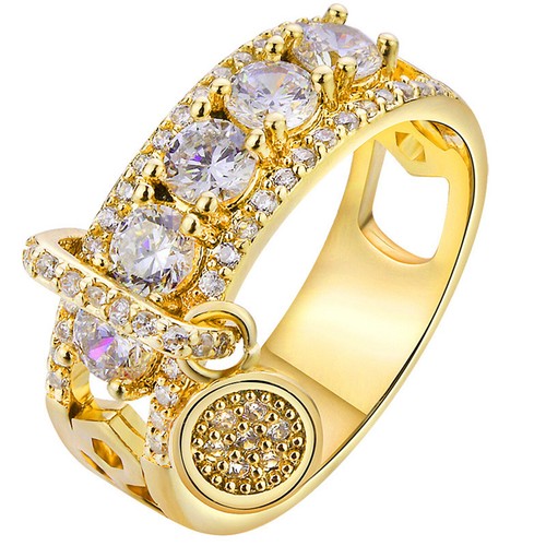 Damen fingerring edelstahl - fingerring,