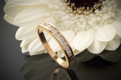 Moderner brillantring ring mit - moderner,