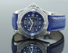 Breitling Cockpit Galactic Lady Quarz Uhr 32mm A71356 mit Diamanten