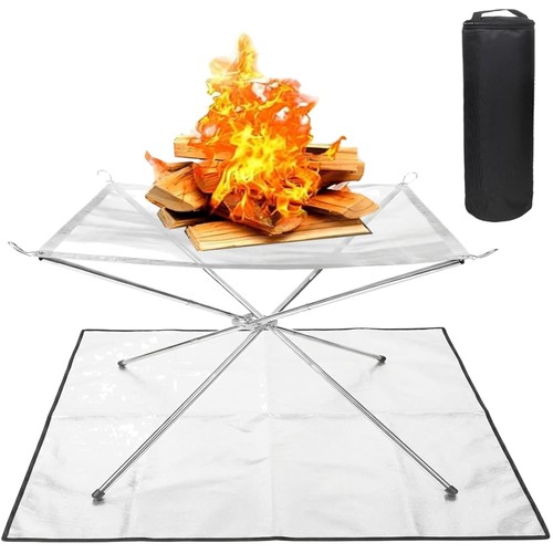 Feuerstelle 56cm edelstahl - feuerstelle,