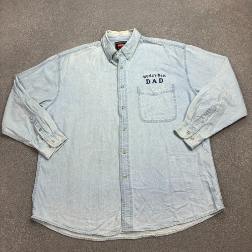 Wrangler jeanshemd erwachsene - jeanshemd,