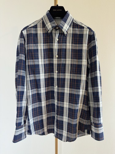 Brunello cucinelli plaid - brunello, hemd