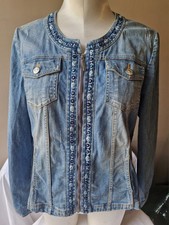 Canda Jeansjacke Stickerei