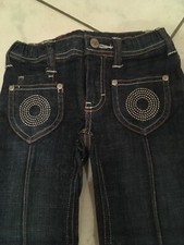 LEGO Wear Jeans Flare Glitzer Kreise Straßsteine Herz Schlaghose Gr.104 NEU