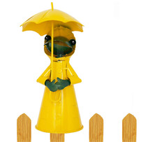 Zaunfigur Frosch Zaunhocker