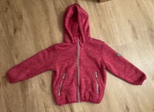 Kiki&Koko Kuschel Jacke Gr.104 Rosa/ Pink