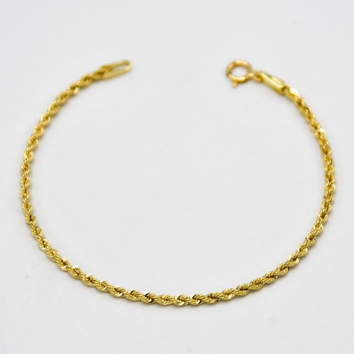 Armband aus gelbgold mit - 18,