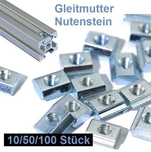 Nutenstein gleitmutter nut 6 - -,