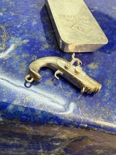 Steinschlosspistole 925 Silber