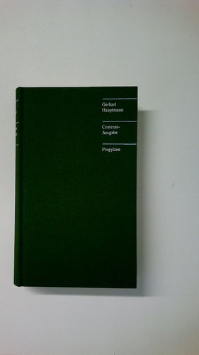 68244 gerhart hauptmann - 68244,