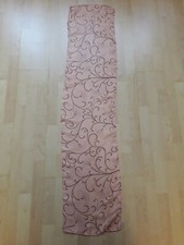 Damen-Schal Lachsfarben mit Blumenornamenten