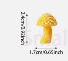 Pilz Pilze Fee Garten Landschaft Miniatur Figuren Harz Deco  DIY