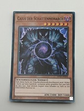 Yu-Gi-Oh! Einzelkarte Caius der Schattenmonarch bespielt
