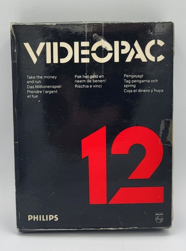 Philips videopac videospiel - philips, 12