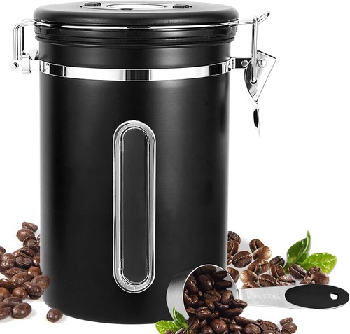 Kaffeedose edelstahl behälter - kaffeedose,