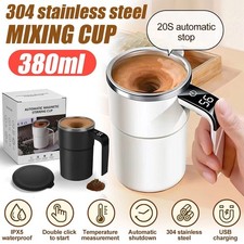 380ml Selbstrührende Tasse Lazy Mug Selbstrührender Becher Automatisch Rührend