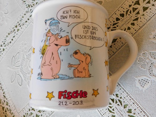 Sternzeichen fische tasse - sternzeichen,