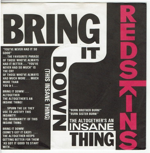 Single the redskins - single,,