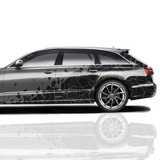 2er Set Auto Aufkleber Mosaik