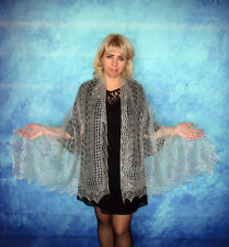 Gestrickter Ziegenflaum Schal