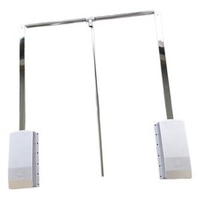 Emuca - Kleiderlift für Schrank, Ausziehbarer Kleiderlift 830-1150mm Breite, Sch