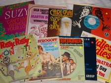 9 x Single: Michael Strogoff, Der Clou, Frank Sinatra, Winnetou-Melodie ua.