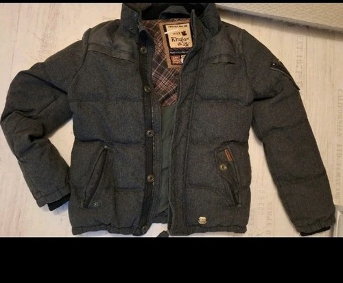 Khujo herren steppjacke grau - herren,