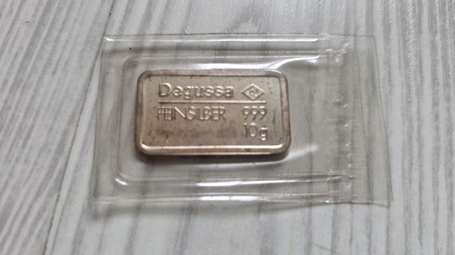 Silberbarren 10g oz - 1, 999