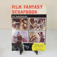 Ray Harryhausen – Film Fantasy Scrapbook - Lg. Soft Cover Revised 1978 Ed
