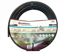 Gardena 13504 Micro-Drip-System Tropfrohr Rohr-Ø 13mm, 50m ober- & unterirdisch