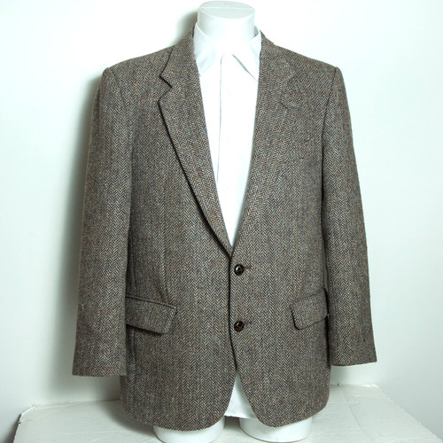 Harris tweed sakko blazer - tweed,