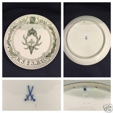 Antiker Meissen Teller