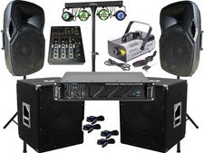 DJ PA Anlage 3600Watt 38cm Box