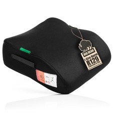 Kindersitzerhöhung nach neuster i-Size Norm R129 Schwarz Sitzerhöhung 135-150cm