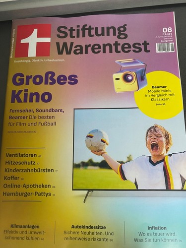 Stiftung warentest juni - juni, 06