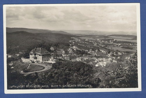 Gernrode harz 1935 blick - 1935,,