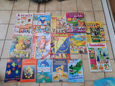 16x Zeitschriften Ostern Basteln Fensterbilder Window Color Geldgeschenke Herbst