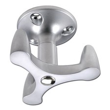 Drehhaken 3-fach Chrom matt